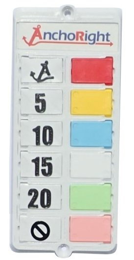 Anchoright 8mm Chain - 6 Colours & Guide Plate