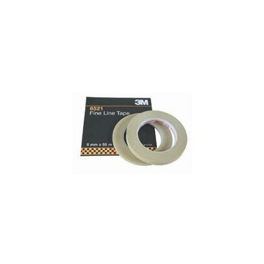 3M 218 Fine Line Tape (12mm x 55m Roll) 5-06522