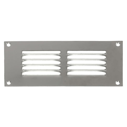 AG Return Air Grill Vent Polished 430 Stainless Steel (6" x 3") 7-30070