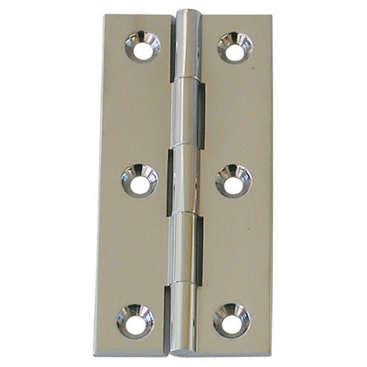 AG Chrome Plated Brass Butt Hinge (2" x 7/8") 7-32013