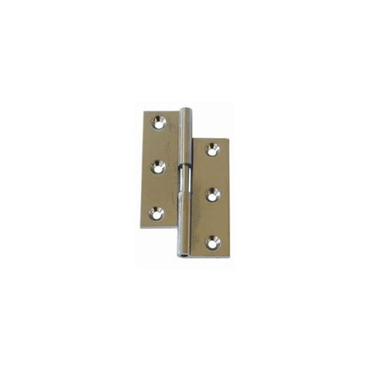 AG Chromed Brass Lift Off Hinge Left Hand (3" x 1-5/8") 7-32313