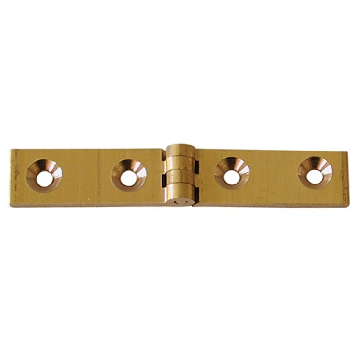AG Polished Brass Strap Hinge (1/2" x 3") 7-32320