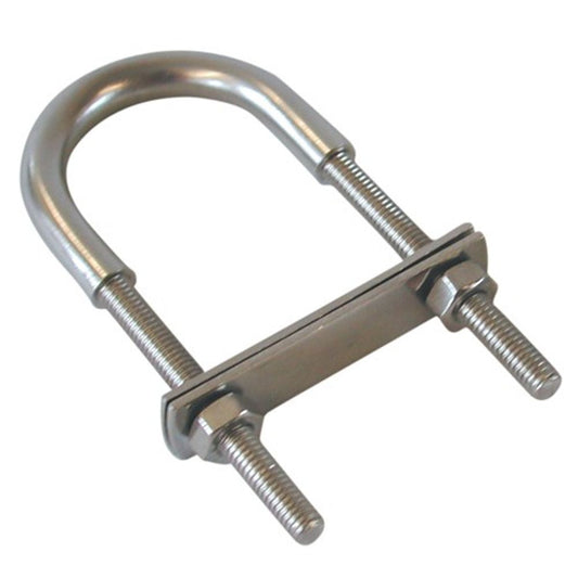 AG Stainless Steel U Bolt (Type-A / 10mm Bolt / 8mm Thread)