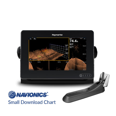 Raymarine Axiom 7RV with RV-100 & Navionics+ Small Download Chart