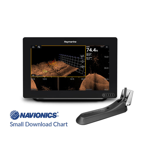 Raymarine AXIOM 9RV with RV-100 & Navionics+ Small Download Chart