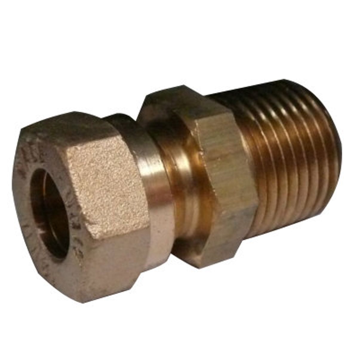 AG Male Compression Coupling (3/8" BSP Taper to 1/2" Compression) 7071/8