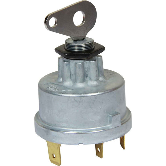 Key Start Switch With Spade Key (Off / Run / Heat / Start) 709513