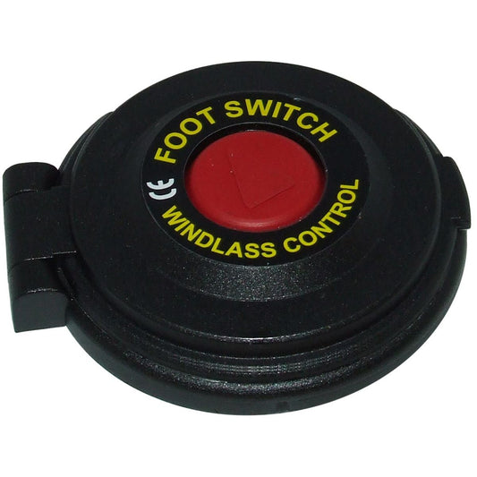 Osculati Waterproof Foot Switch (Black with Red / 12 & 24V) 711601