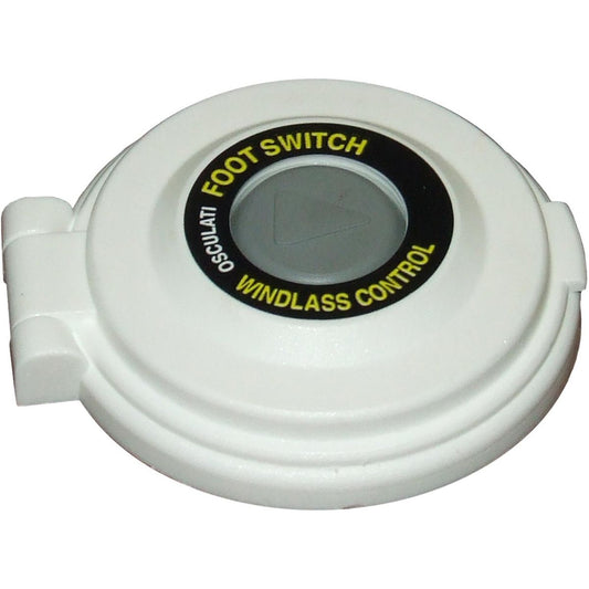 Osculati Waterproof Foot Switch (White with Grey / 12 & 24V) 711604