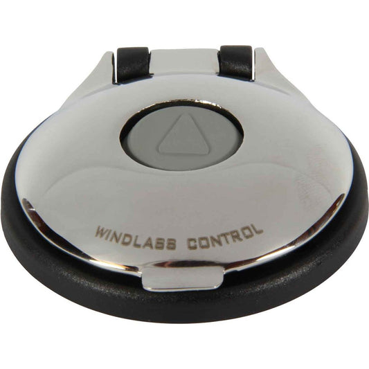 Osculati Waterproof Foot Switch (Black & SS with Grey / 12/24V) 711606
