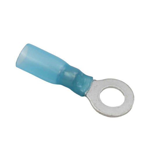 AMC Blue Heat Shrink Ring Terminal (6.4mm ID / 10 Pack) 712113