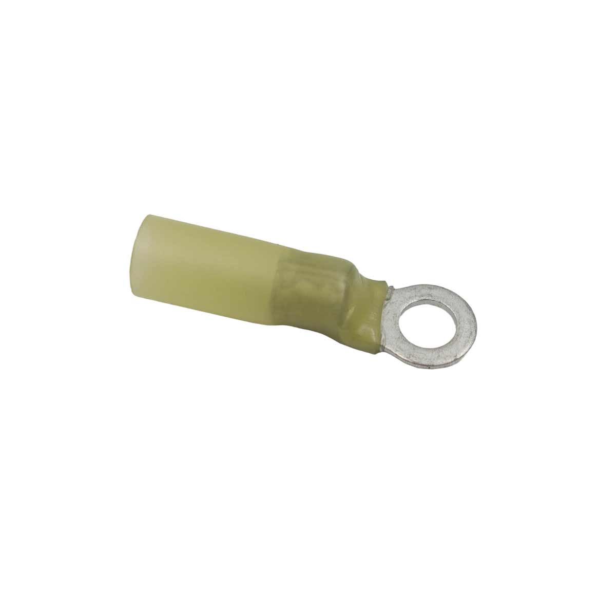 AMC Yellow Heat Shrink Ring Terminal (5.3mm ID / 10 Pack) 712121