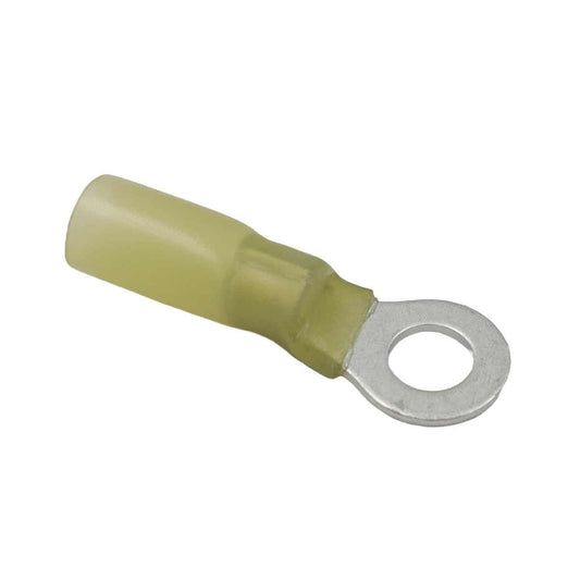 AMC Yellow Heat Shrink Ring Terminal (6.3mm ID / 10 Pack) 712122