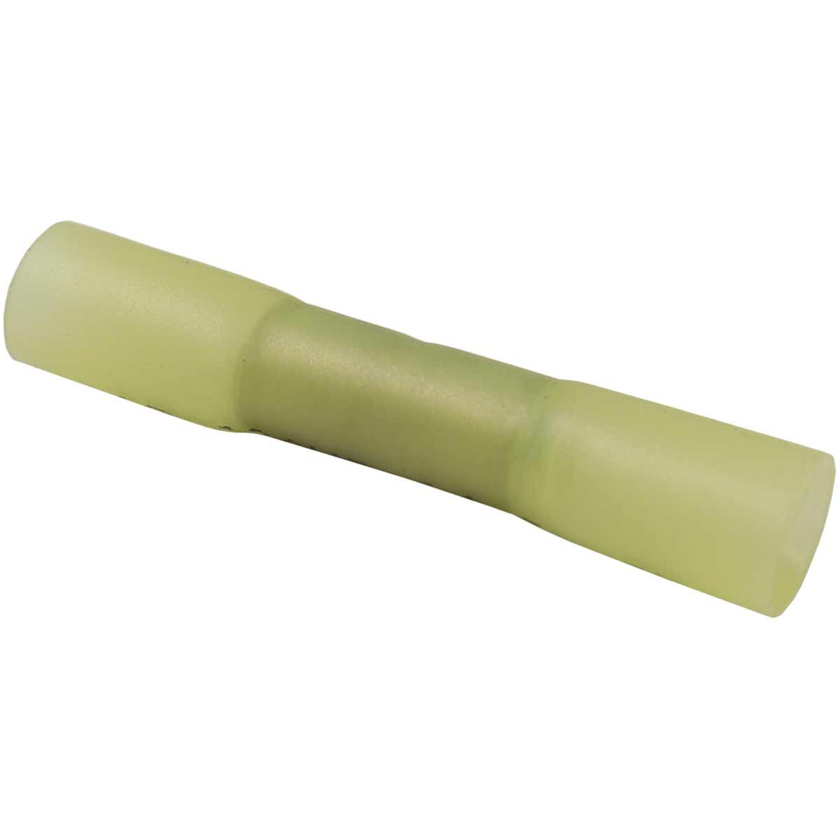 AMC Yellow Heat Shrink Straight Connector Terminal (100 Pack) 712154
