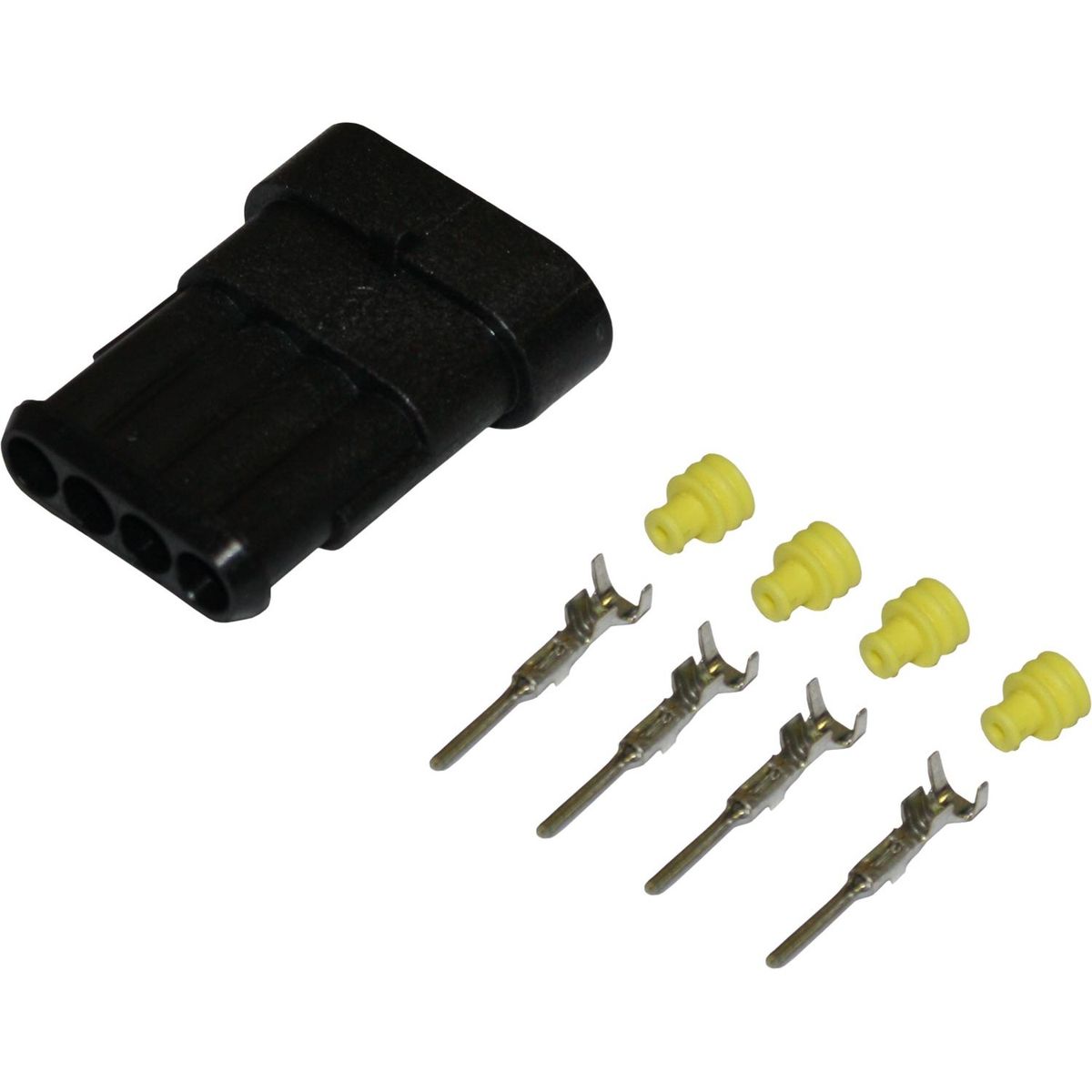 AMC Superseal Cable Connector (Male / 4 Way) 713506