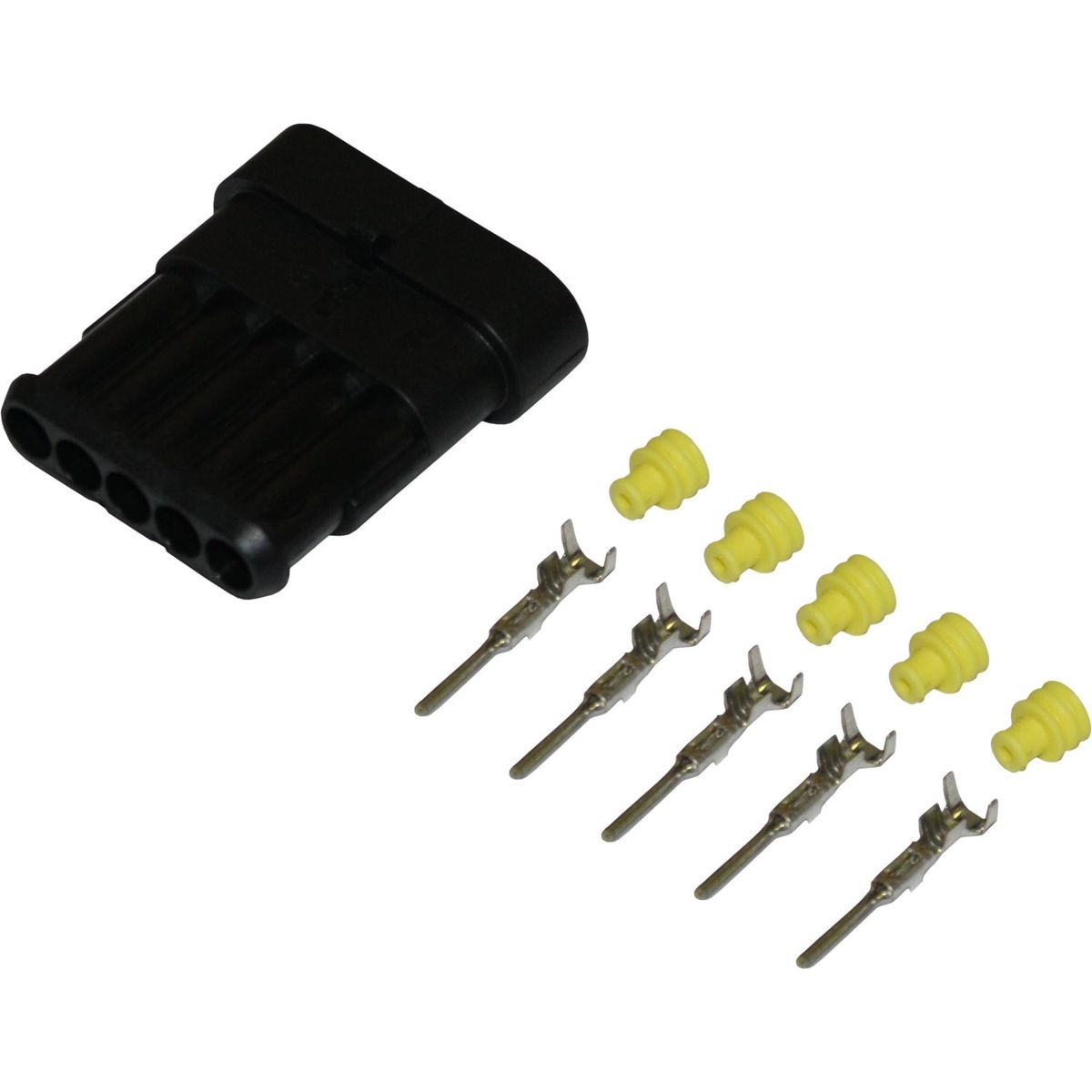 AMC Superseal Cable Connector (Male / 5 Way) 713508