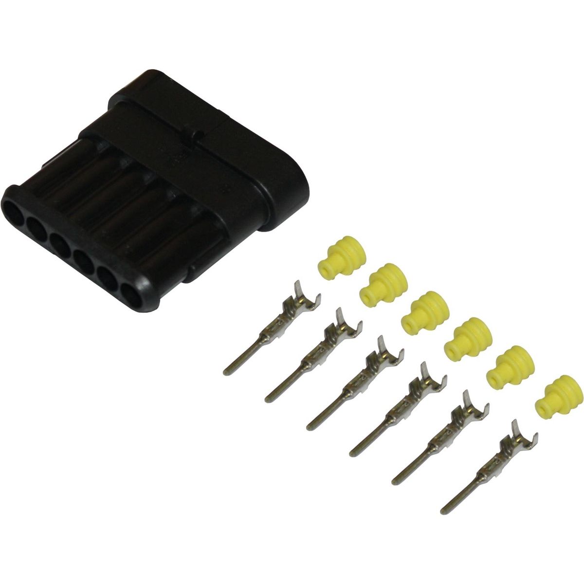 AMC Superseal Cable Connector (Male / 6 Way) 713510