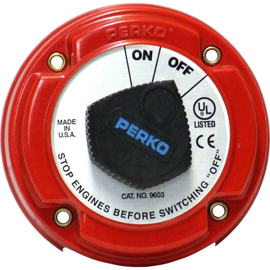 Perko 9603DP Alternator Disconnect Battery Isolator 250A (12-32V) 714687