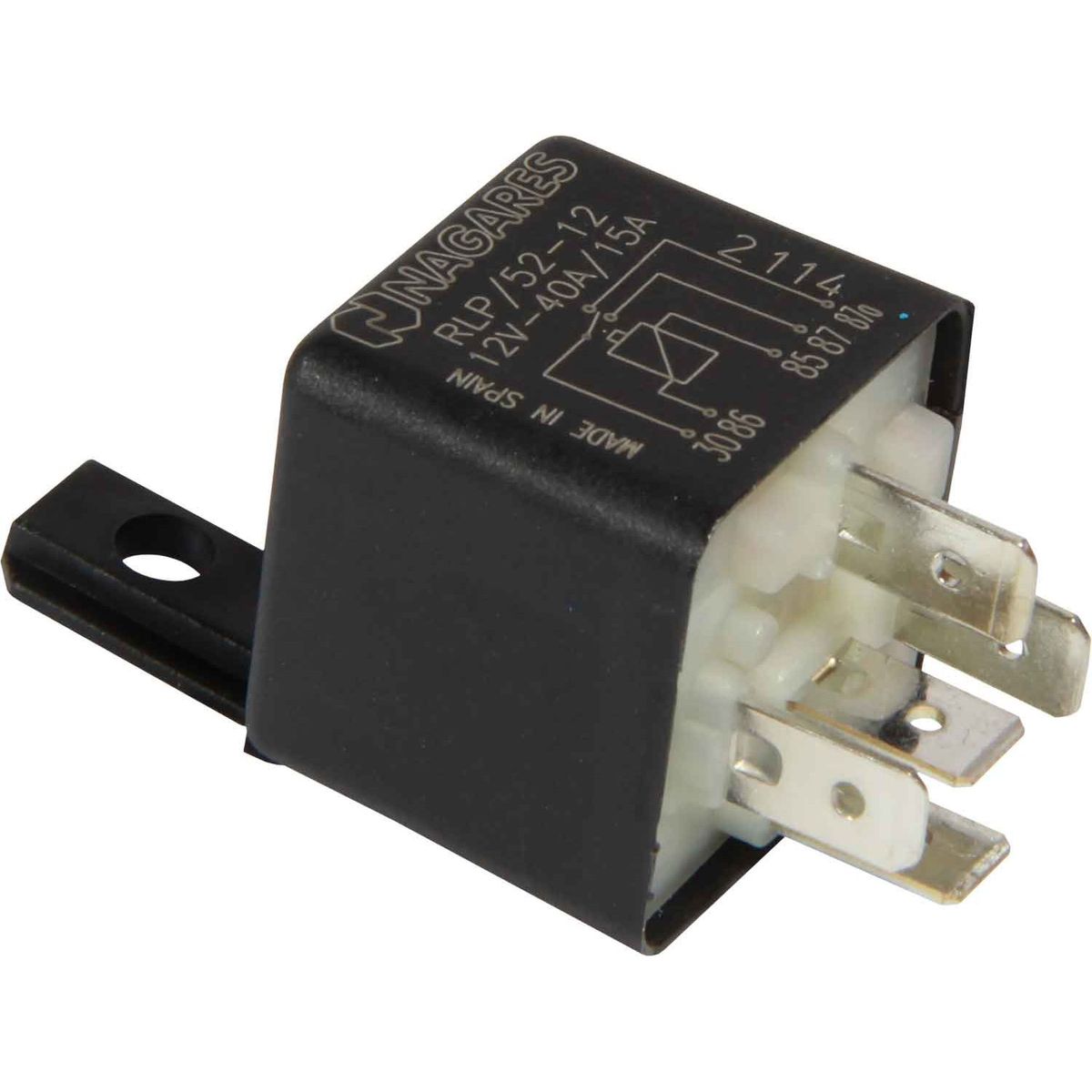 AMC 12 Volt 40/15 Amp Mini Relay (5 Pin) 714805