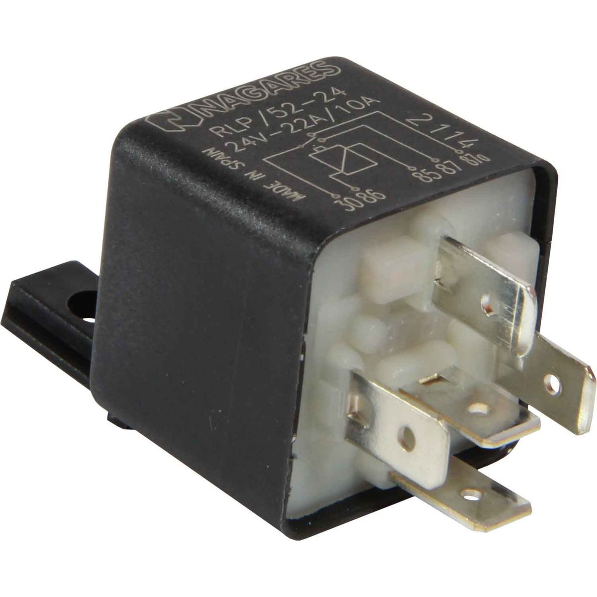 AMC 24 Volt 22/10 Amp Mini Relay (5 Pin) 714807