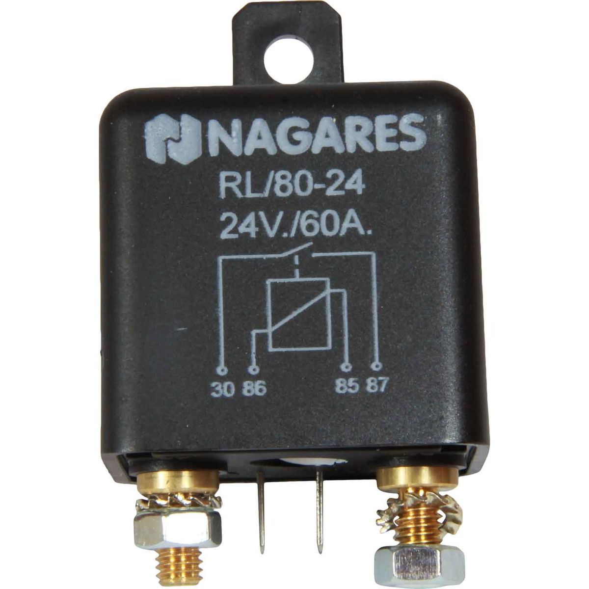 AMC 24 Volt 60 Amp Heavy Duty Relay (2 Terminals) 714825