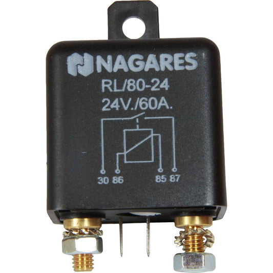AMC 24 Volt 60 Amp Heavy Duty Relay (2 Terminals) 714825