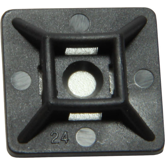 AMC Cable Tie Fixing Bases in Pack of 25 (3.6mm Strap) 715039