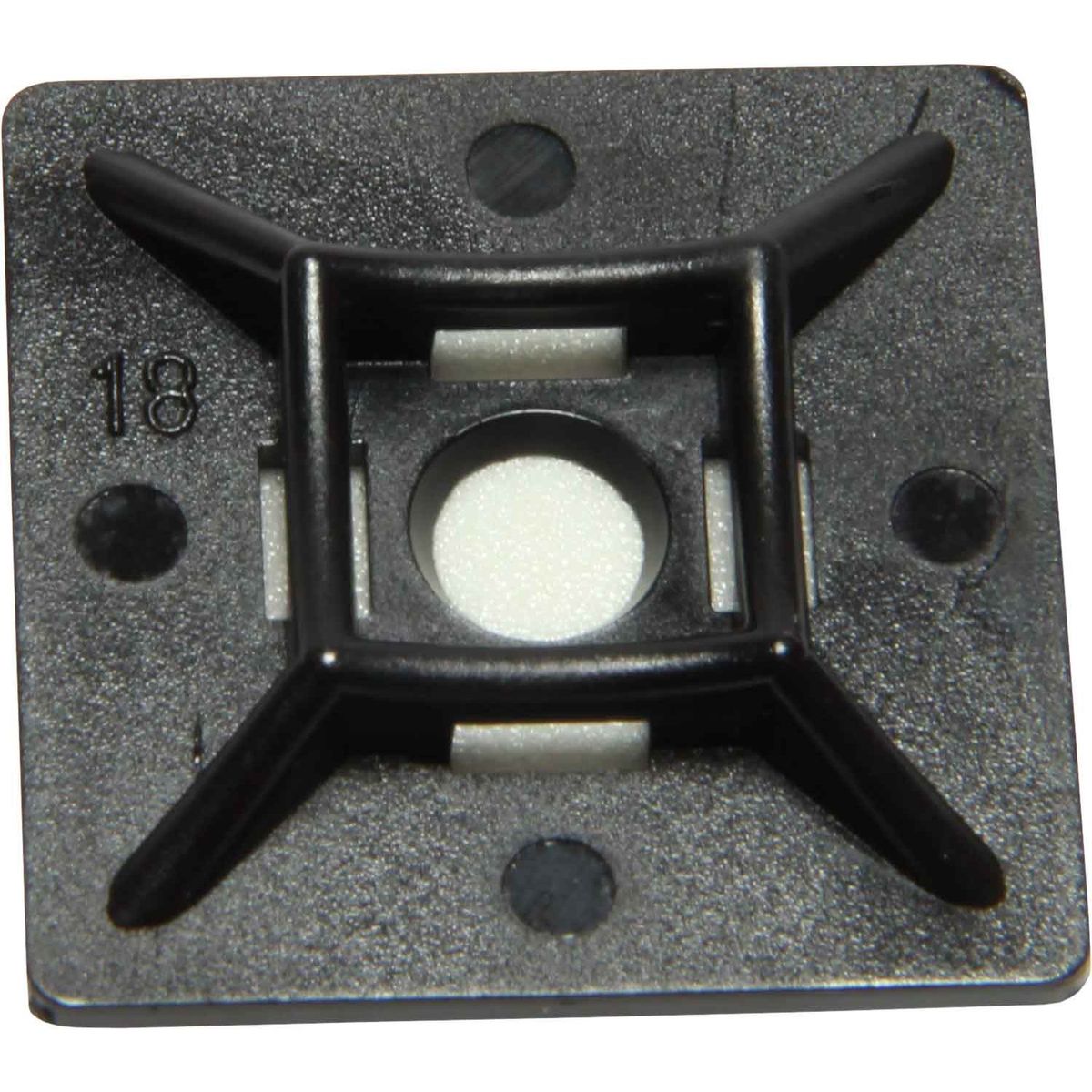 AMC Cable Tie Fixing Bases in Pack of 25 (4.8mm Strap) 715040