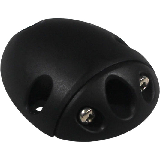 Index Marine Black Twin Side Entry Cable Gland (3 - 6mm Cables) 715910