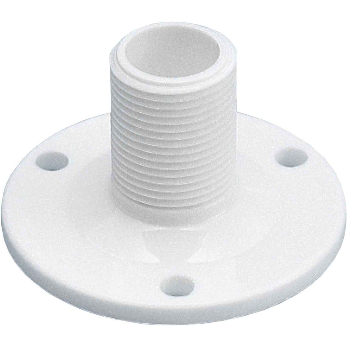 Osculati White Nylon Antenna Base for VHF-GPS Antennas (1" Thread) 716593