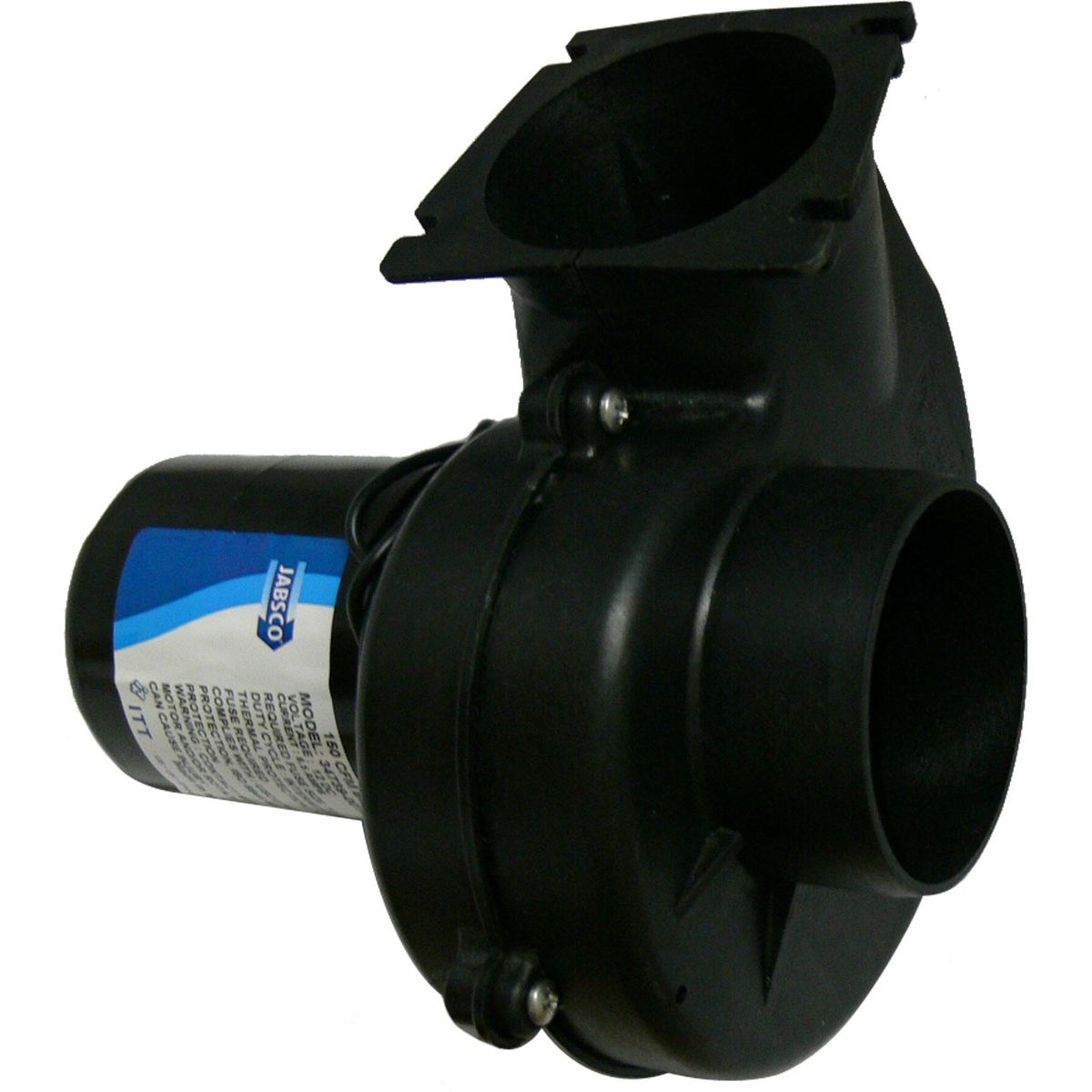 Jabsco Snail Cam Blower (Flangemount / 12V / 76mm Ducting Hose) 716710