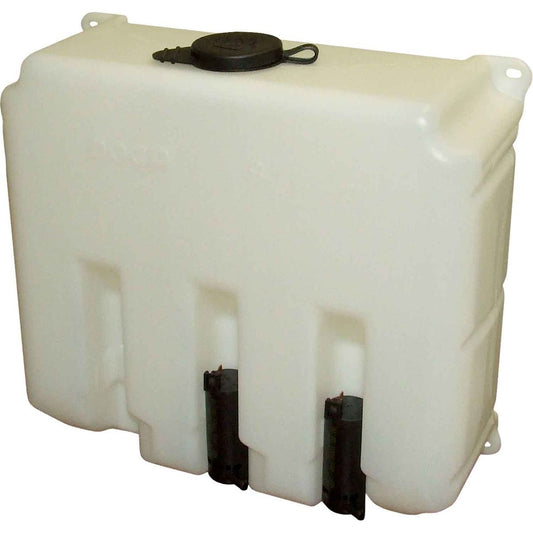 Windscreen Washer Tank with 2 x 24V Pumps (9.7 Litre Capacity) 717424