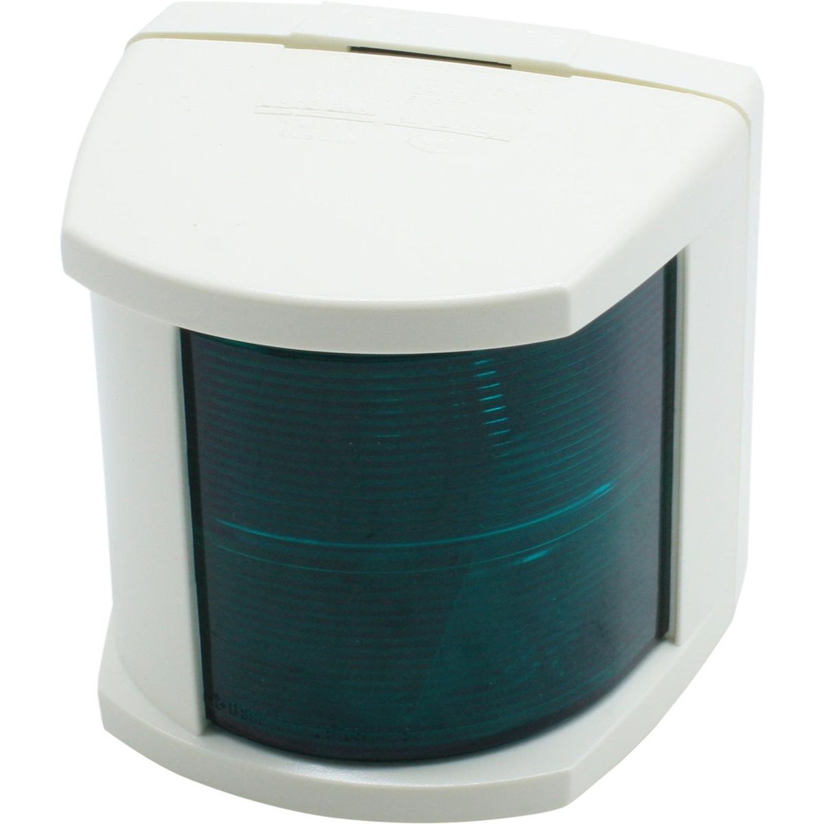 Hella 2984 Starboard Green Navigation Light (White Case / 12V / 25W) 721121