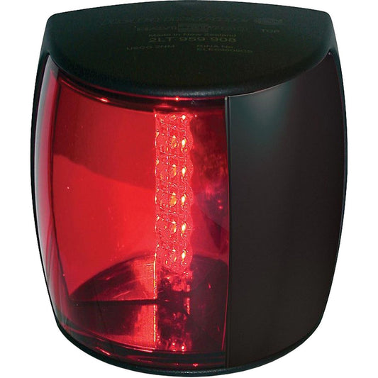 Hella NaviLED PRO Port Red LED Navigation Light (Black / MED) 721212-MED