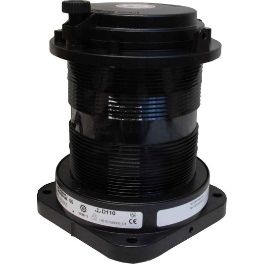 Aqua Signal 55 All Round White Navigation Light (Black Case, 24V, 25W) 721557-24