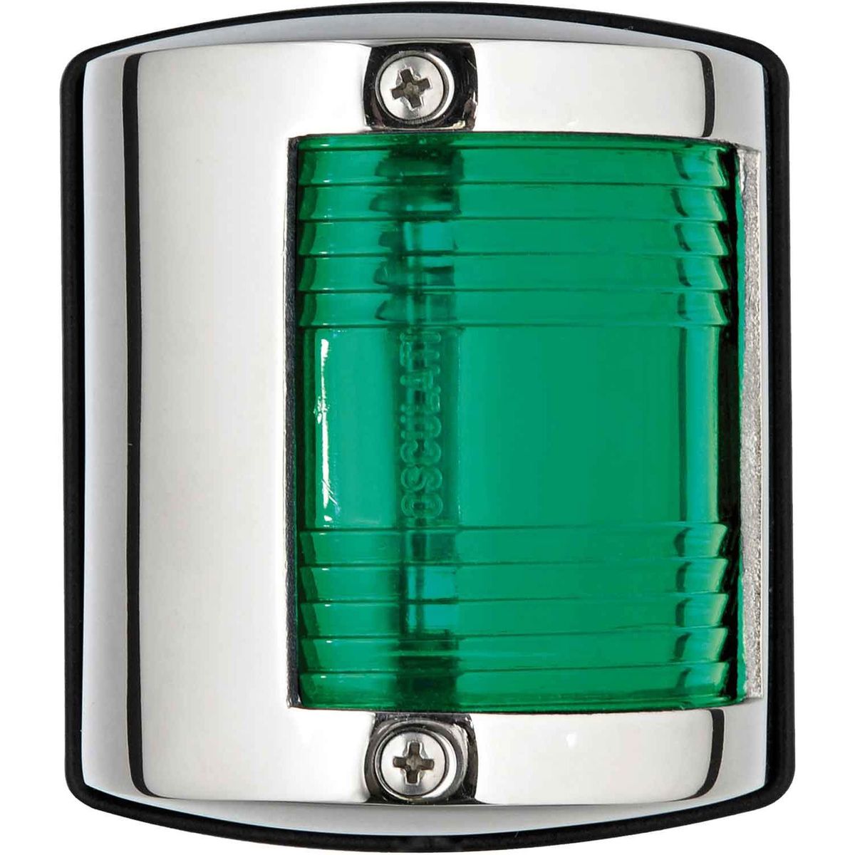 Two 5 Series Starboard Green Navigation Light (Stainless / 12V / 10W) 721611
