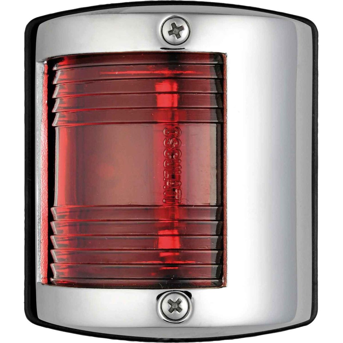 Two 5 Series Port Red Navigation Light (Stainless Steel / 12V / 10W) 721612