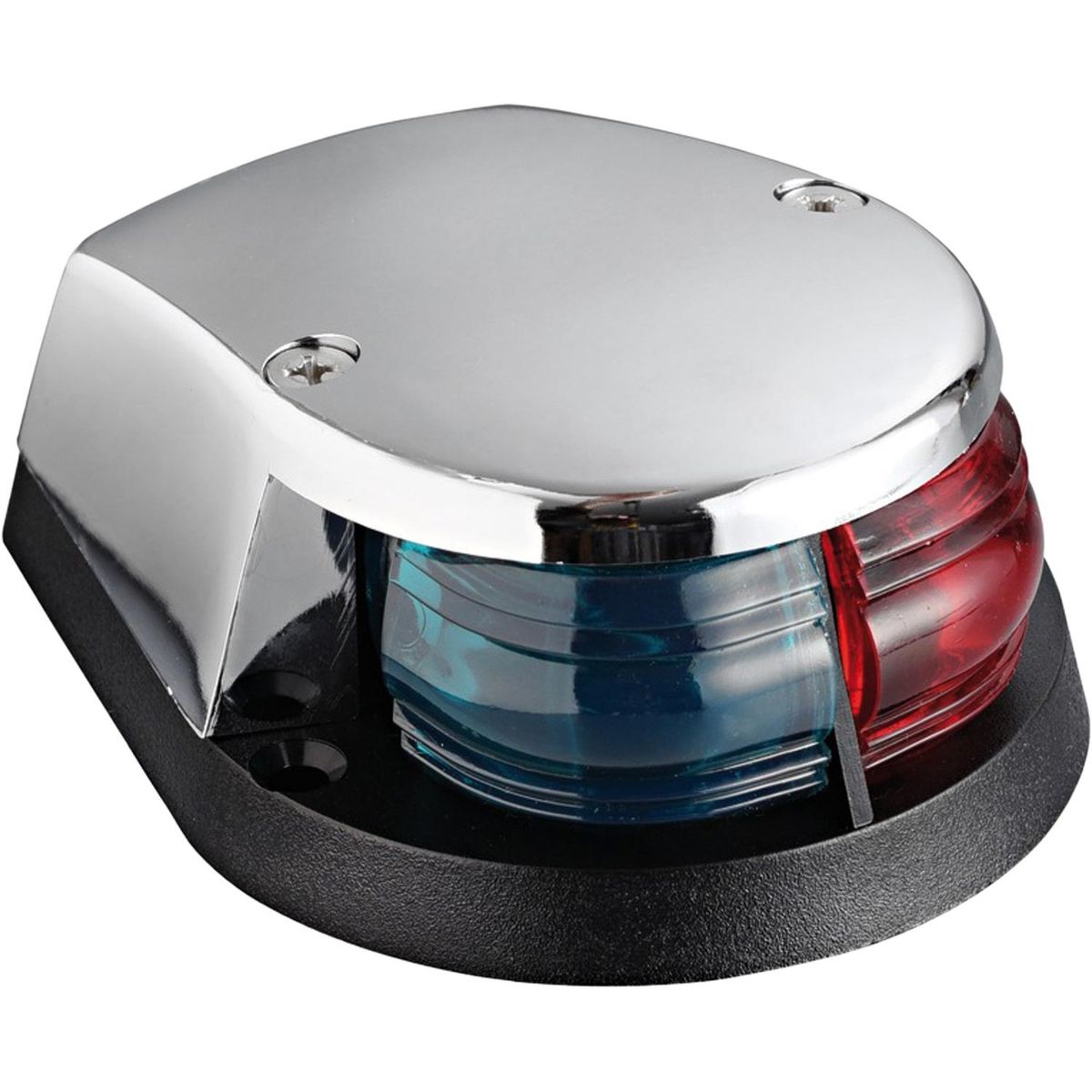 Osculati Bicolour Powerboat Navigation Light (Chrome, 12V, 5W) 721815