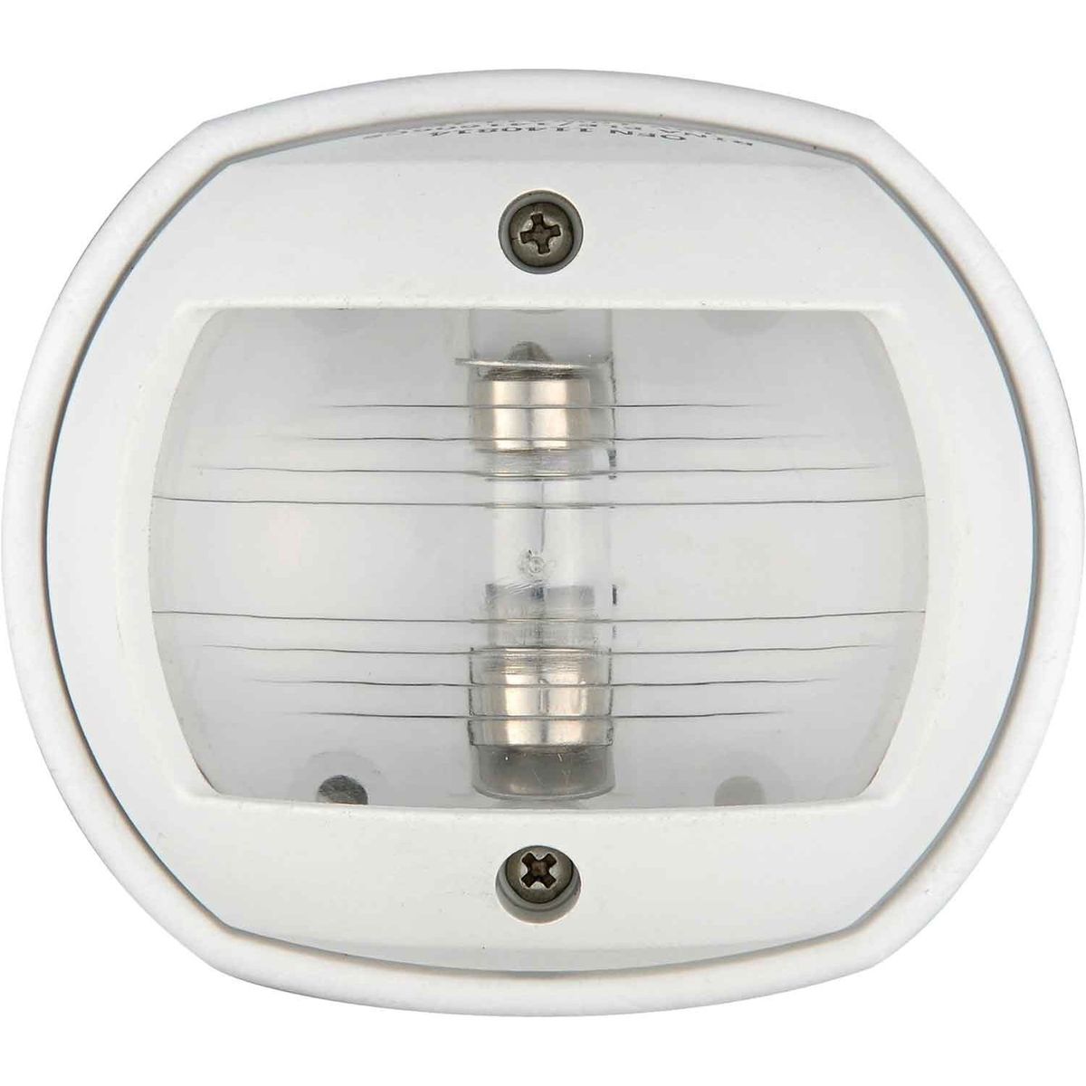 Compact Stern White Navigation Light (White Case / 12V / 10W) 721823