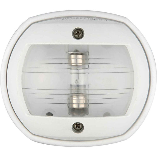 Compact Stern White Navigation Light (White Case / 12V / 10W) 721823