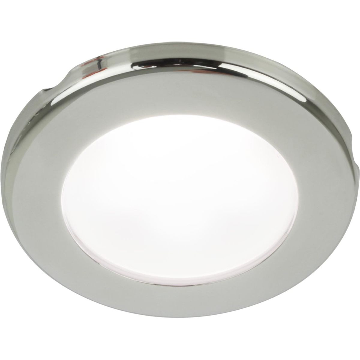 Hella EuroLED 75 Light with Stainless Steel Rim (Daylight White / 12V) 724965