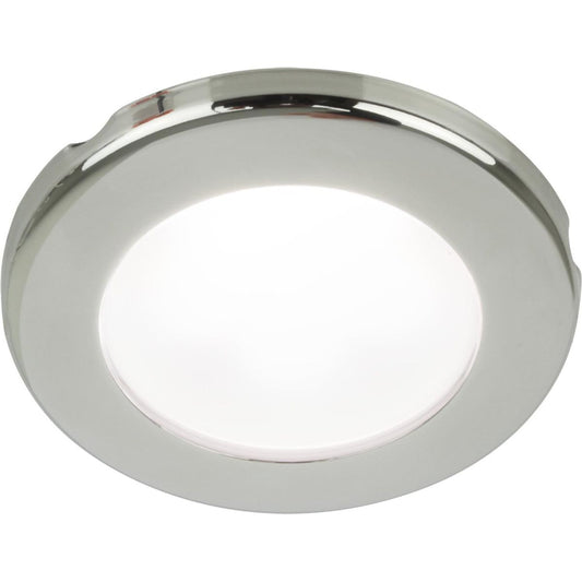 Hella EuroLED 75 Light with Stainless Steel Rim (Daylight White / 24V) 724966