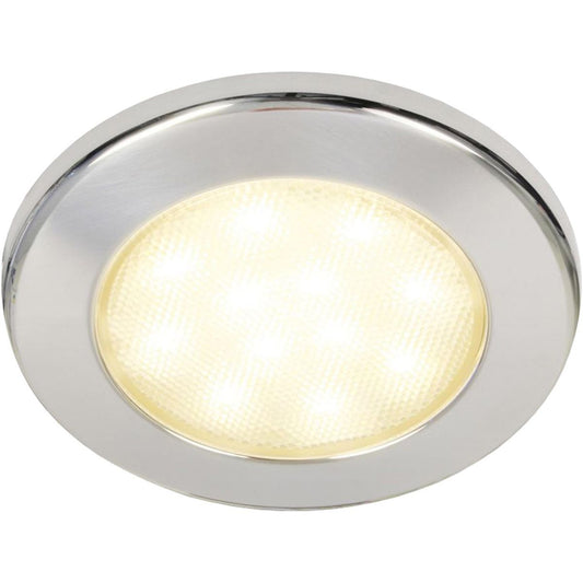 Hella EuroLED 115 Recess Light with Stainless Steel Rim (Warm White) 724974