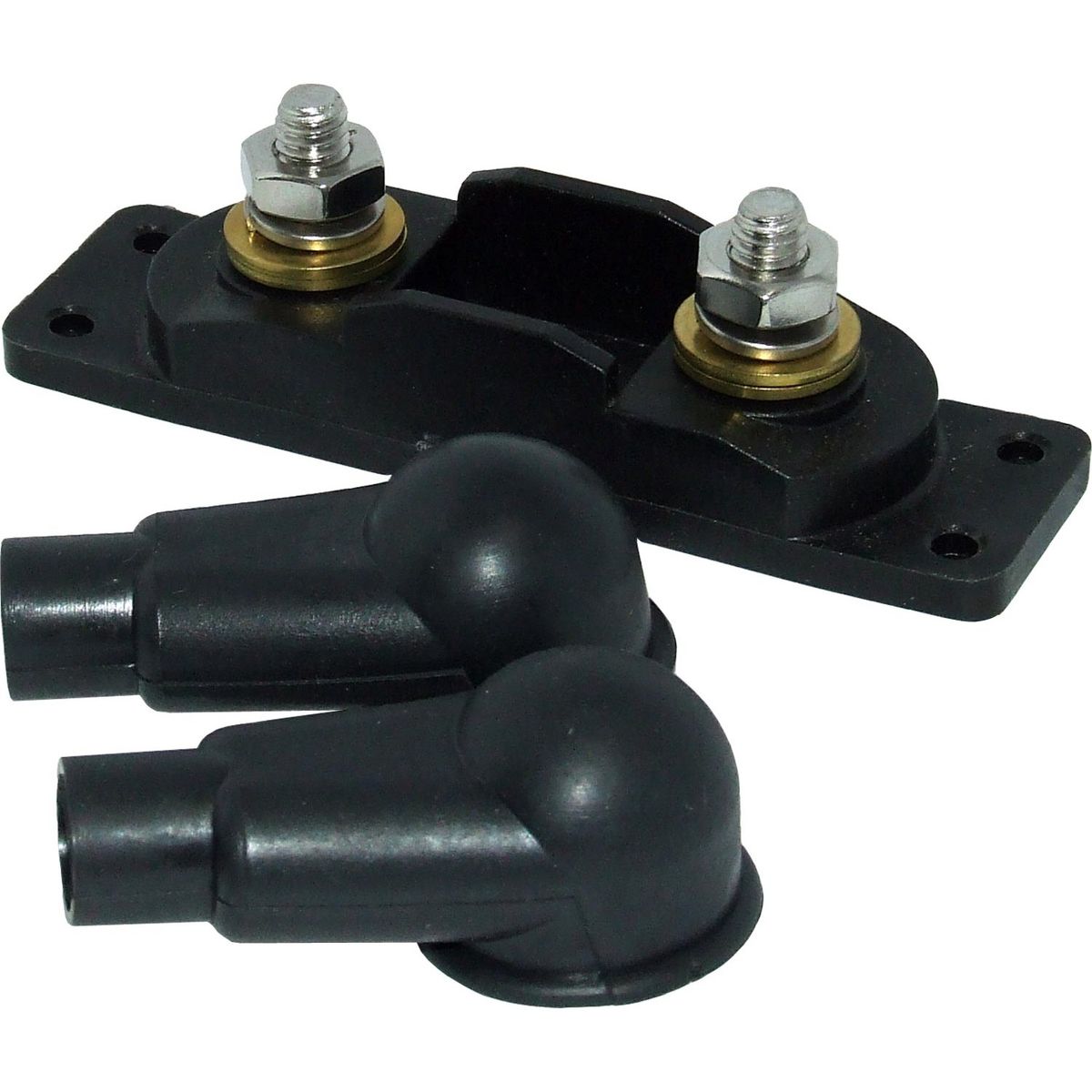 VTE Mega Fuse Holder (Black / 1 Fuse) 729371