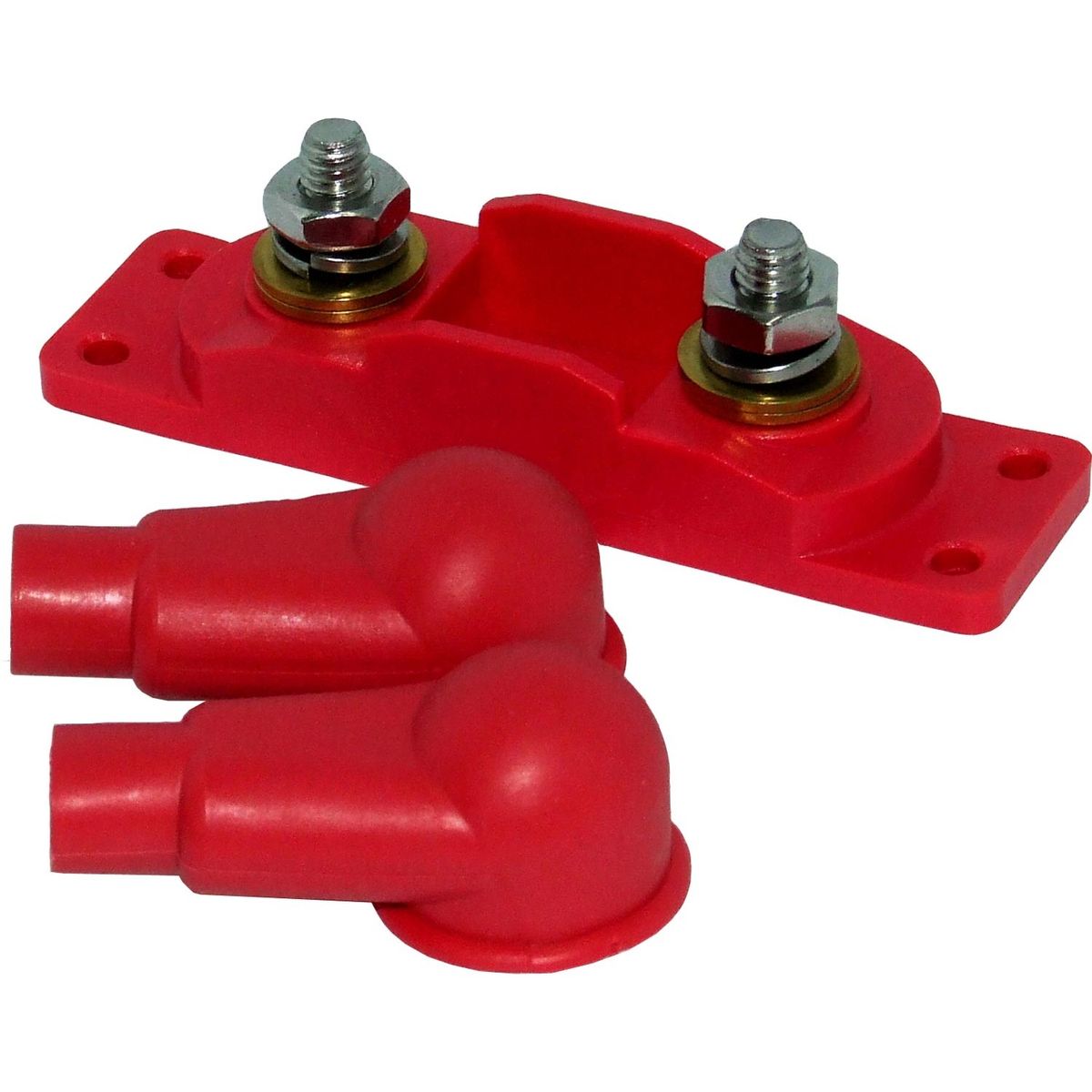 VTE Mega Fuse Holder (Red / 1 Fuse) 729372