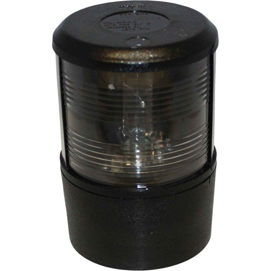 Perko 0200 Base Mount Stern White Navigation Light (Black / 24V / 10W) 730003-24
