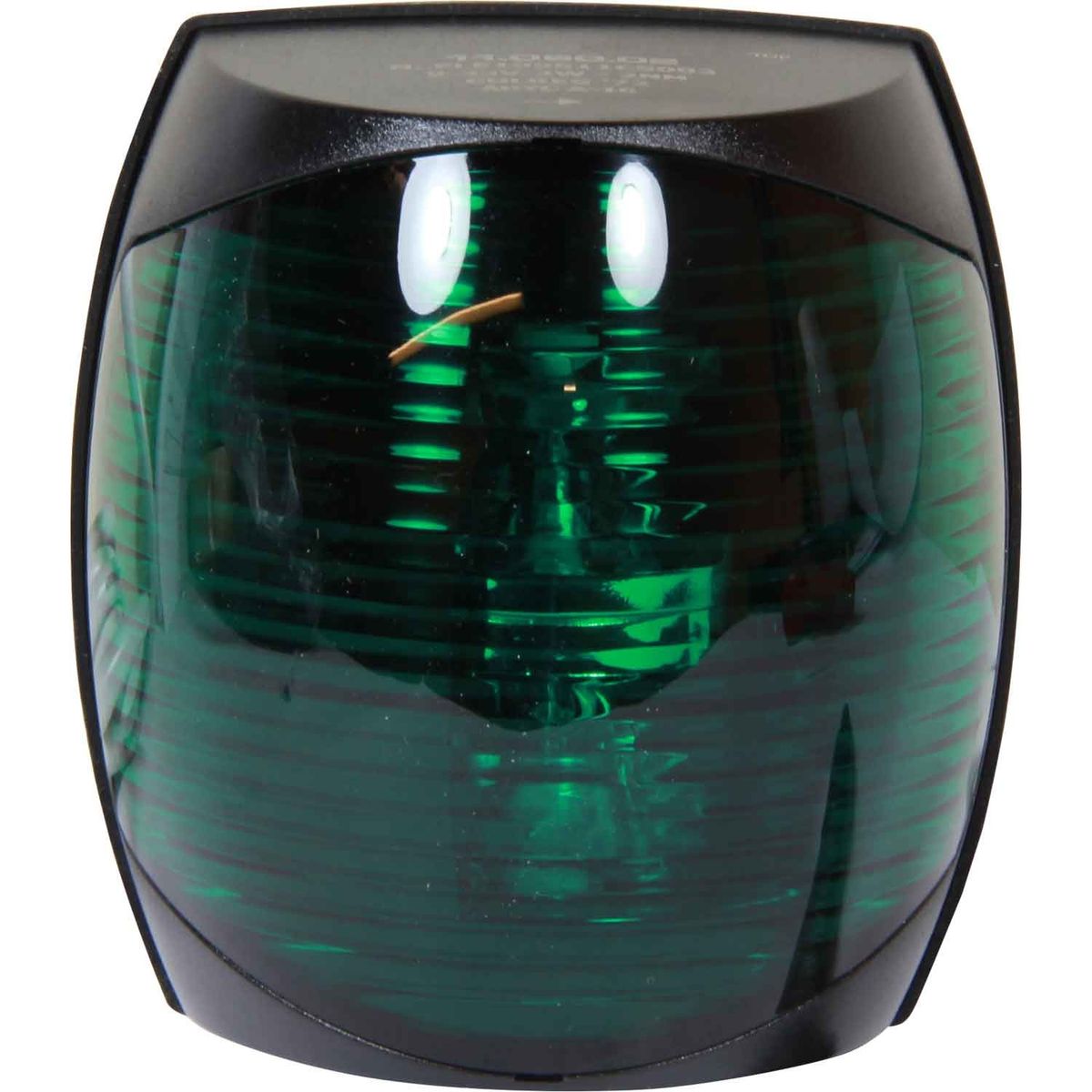 Osculati Starboard Green LED Navigation Light (Black, 12 & 24V) 731652