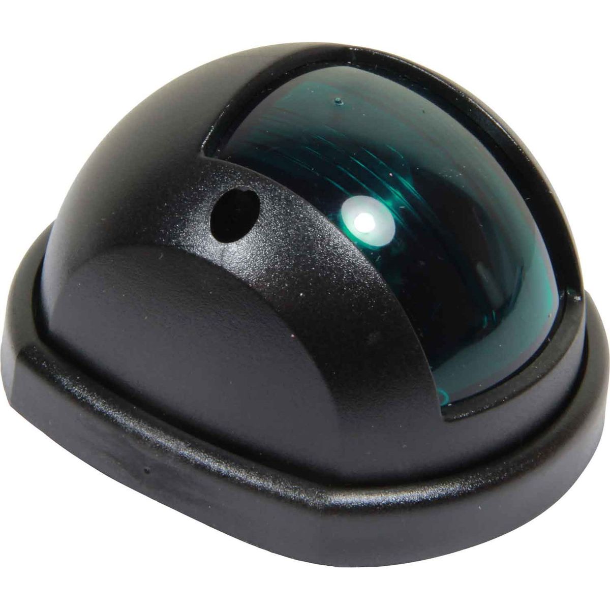 Starboard Green LED Navigation Light (Compact / Black / 12V) 731702
