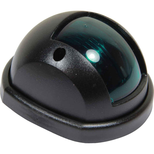 Starboard Green LED Navigation Light (Compact / Black / 12V) 731702