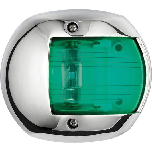 Starboard Green LED Navigation Light (Compact / Stainless / 12V) 731722